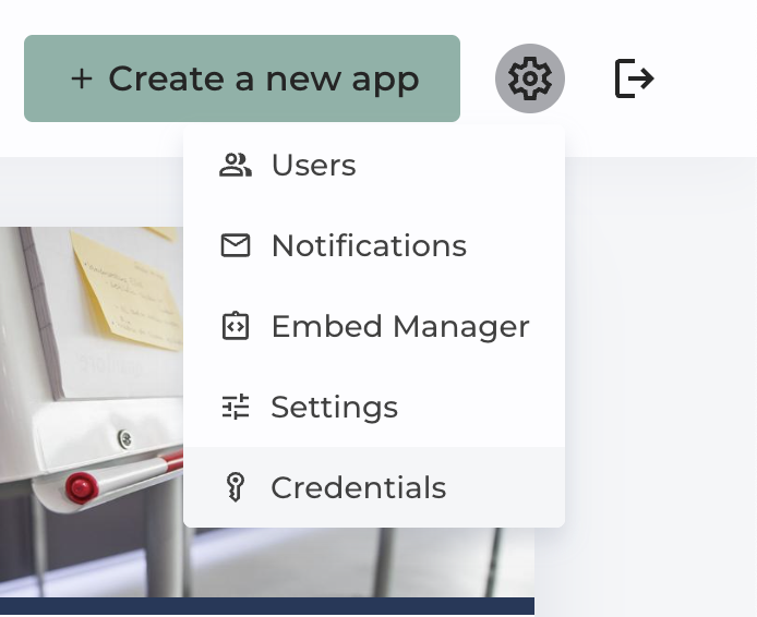 credentials-button